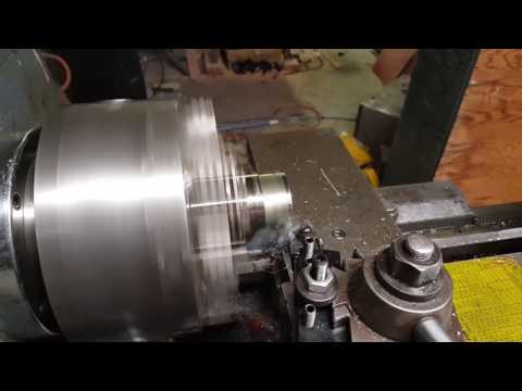 Turning inconel.  14x22" yam lathe 550 rpm