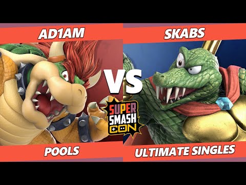 SSC Fall Fest - Ad1am (Bowser) Vs. Skabs (King K. Rool) SSBU Ultimate Tournament