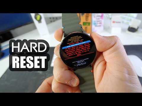 How To Hard Reset Samsung Galaxy Watch 7 - Factory Reset