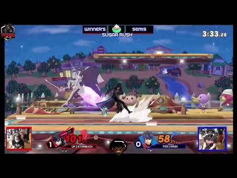 Sugar Rush Smash Tourney - Winners Semis - VF|Starbuck Vs TeS|Naux
