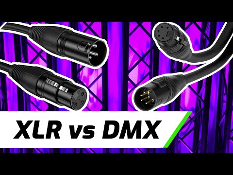 XLR vs DMX Cable | What's The Difference?