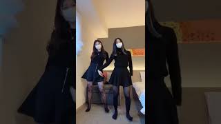 ダブル美女の楽しいダンス