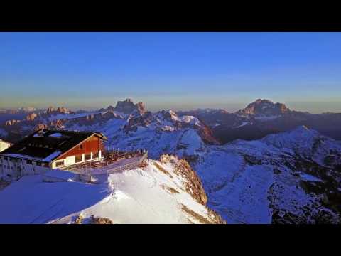 Tramonto rif Lagazuoi