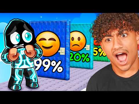 Every Door LOWERS SURVIVAL CHANCE in Roblox..
