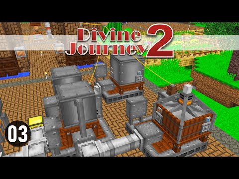Threefold - Divine Journey 2: Ep3 - Touching the Sky! Modded Minecraft
