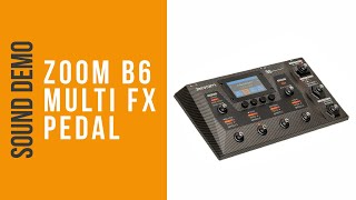 Video thumbnail for Zoom B6 - Sound Demo (no talking) by Bass Bonedo