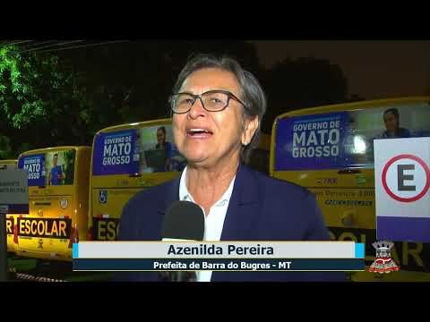 PREFEITURA RECEBE MAIS 02 ÔNIBUS ESCOLAR DO GOVERNO DO ESTADO