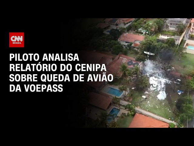 O que deu errado na queda de avião da Voepass? Piloto analisa relatório | CNN PRIME TIME