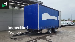 Trailer dengan terpal samping NBT A.M.20 2 axles APK 04/26 Liftas | Gambar 4 - Autoline