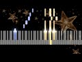 Dave Brubeck "Silent Night" Piano Solo, Tutorial, Free Sheet Music - Christmas Piano Songs