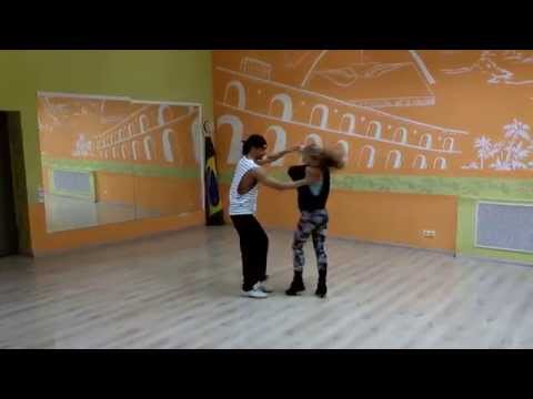 Zouk Class 14.04.14 at Brazuka Dance School - Wakko, Nastya