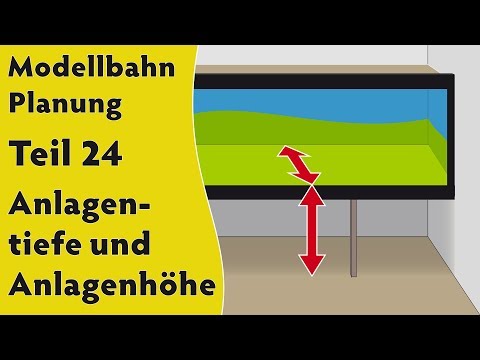 Modellbahn: Planung Teil 24 – Anlagentiefe und Anlagenhöhe (Beispiele in H0 & Spur 0) [subtitled]