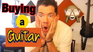 Buying your first Guitar?