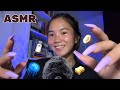 ASMR Famous VISUAL Triggers And Mouth Sounds Jellyfish Coconut Rain PB J Salt Pepper