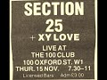 Section 25-Warhead (Live 11-15-1984)