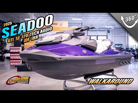 Walkaround | 2025 Sea-Doo GTI™ SE 170 Tech, Audio, iDF, iBR