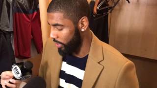 Kyrie Irving on Kevin Love's hot shooting night