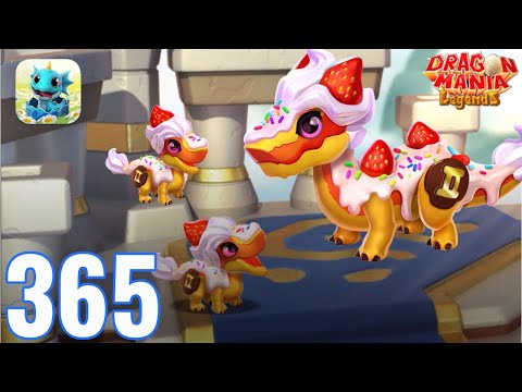 Dragon Mania Legends - Gameplay Walkthrough Part 365 - CUPCAKE DRAGON Hatching (iOS, Android)
