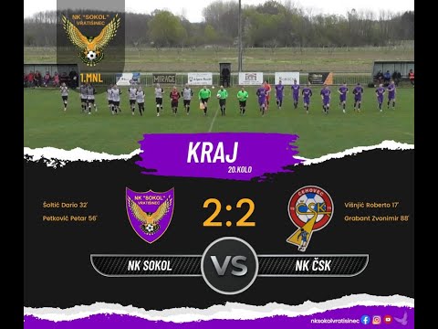 NK Sokol Vratišinec 2:2 NK ČSK Čehovec 20. kolo