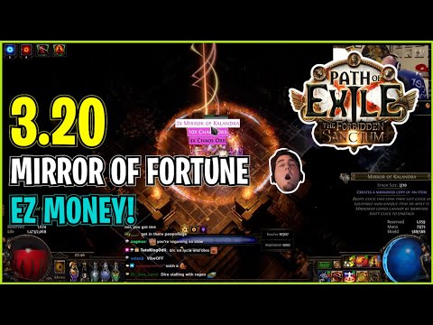 ⚡ POE 3.20 ⚡ DireGray - Mirror of Fortune, EZ MONEY