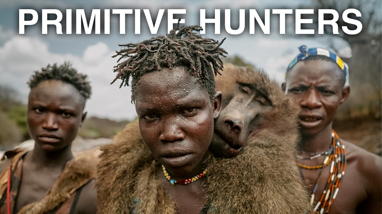 SURVIVING IN THE SAVANNAH with the Last Stone Age Men 🇹🇿