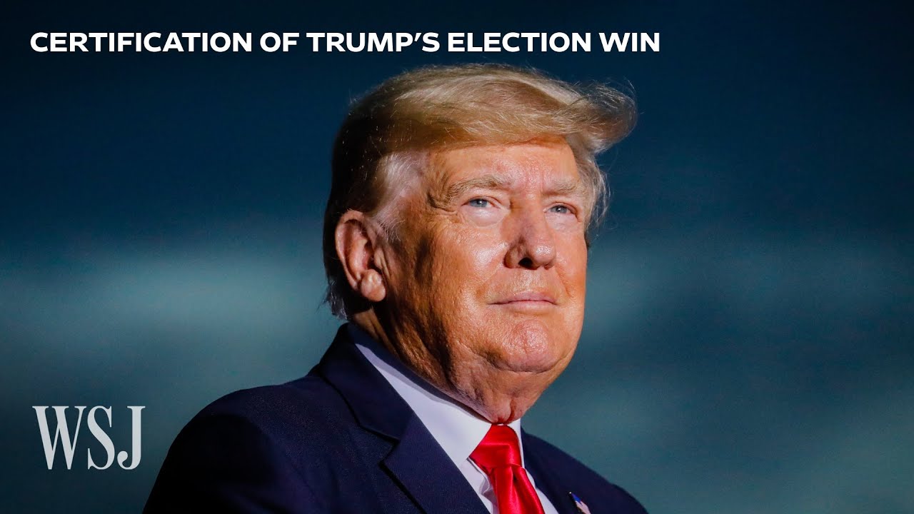 Watch Live: Congress Certifies Trump's Election Victory | WSJ