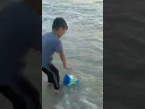 playing on the beach 🏖️ o