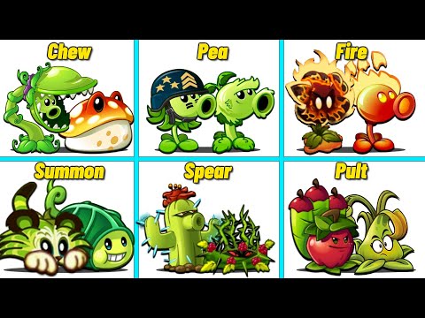 PVZ 2 Tounaments - 6 Best Pairs Plant - Who Will Win ?