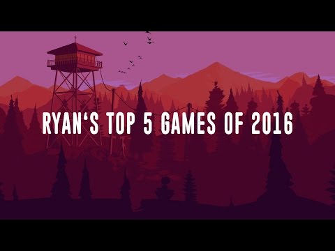 Ryan's Top 5 Games of 2016