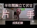 筋トレ【半年の成長】 誰よりも強くなると誓って始まった2021年#ストリートワークアウト#プランシェ#筋トレ#努力