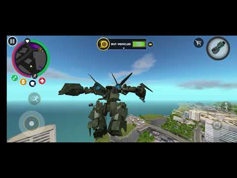 ROPE HERO MAFIA CITY WAR ROBOT WALA GAME