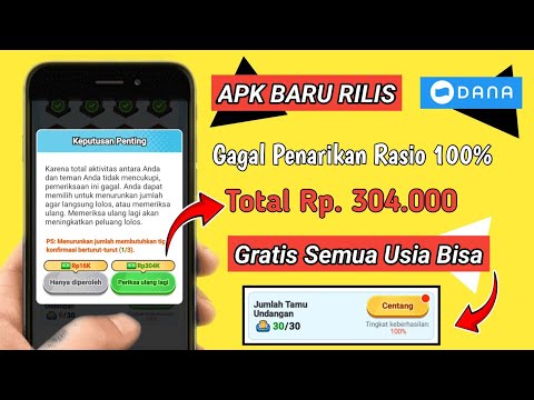 Gagal Tarik Rp. 304 Ribu Rasio Penarikan 100% | Game Penghasil Uang | Game Penghasil Saldo Dana