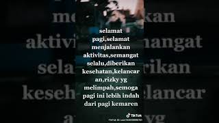 Download lagu Tik tok selamat pagi mp3