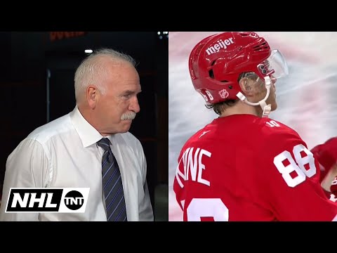 Joel Quenneville Reacts to Patrick Kane's 500th Career Goal ❤️ | NHL on TNT