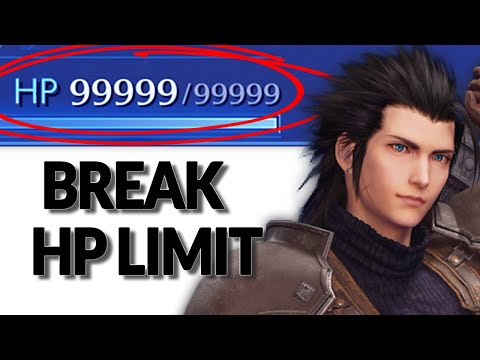 How to Break the HP Limit | 99,999 HP with the Adaman Bangle | G Paladin (M7-3-6)Crisis Core Reunion