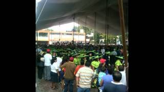 preview picture of video 'BANDA TIERRA MOJADA FLOR DE PIÑA  CAPORALES SAN PEDRO TLAHUAC 2012.mpg'