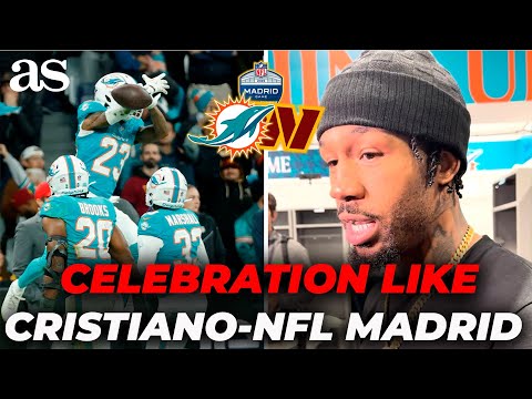JACK JONES explains WHY he CELEBRATED a INTERCEPTION like CRISTIANO RONALDO in NFL MADRID GAME