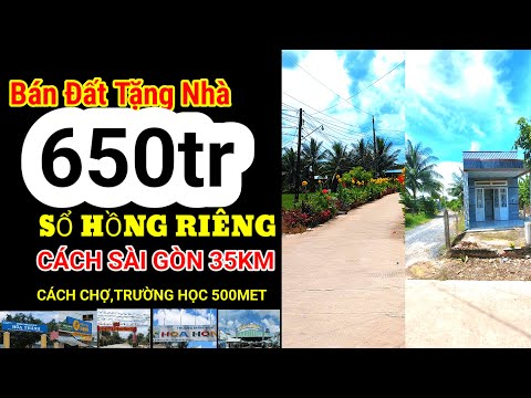 650 triệu sở hữu ngay 190mv đất thổ cư tặng nhà cấp 4 kiên cố