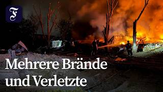 Russische Luftangriffe auf ukrainische Hauptstadt Kiew
