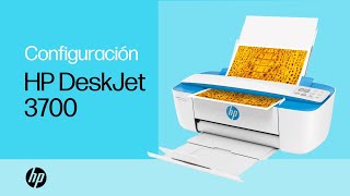 Instalación de la impresora HP DeskJet serie 3700