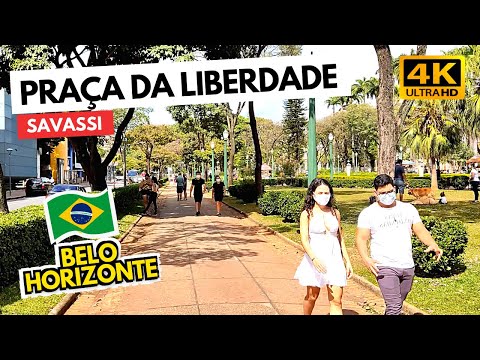 Praça da Liberdade - Belo Horizonte, Brasil・[4K] 2021