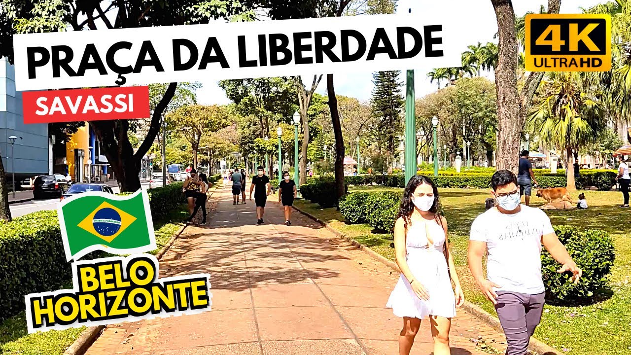 Liberty Square, Belo Horizonte, Brazil 🇧🇷 ・[4K] 2021