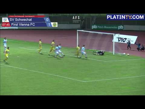 17.03.17 SV Schwechat - First Vienna FC - Highlight  (1. Halbzeit / 07:49) am 17.03.2017 19:39