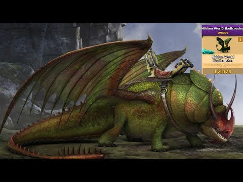 SKULLCRUSHER MAX LEVEL 175 Titan Mode - Unique Rumblehorn - Dragons: Rise of Berk