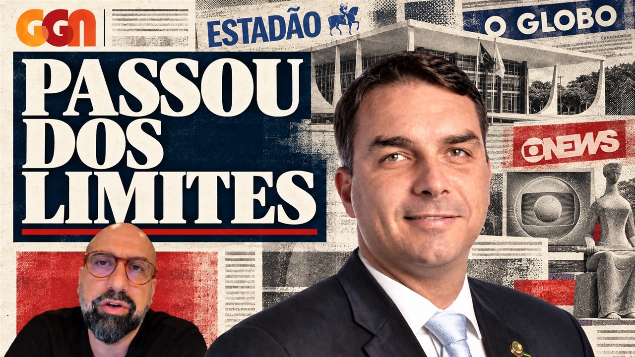 A mídia agiu para viabilizar Flávio Bolsonaro