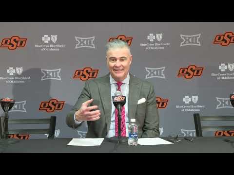 POSTGAME - at rv Oklahoma State (Jan. 3, 2026)