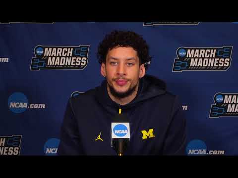 Brandon Johns Pre-Sweet 16 vs. Florida State Press Conference - Michigan Wolverines Basketball