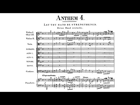 [Score] Handel - Let Thy Hand Be Strengthened, HWV 259 (Coronation Anthem No. 2)