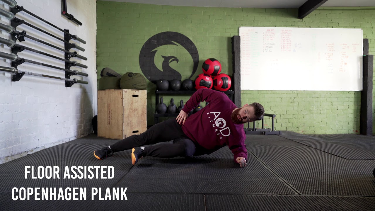 Floor Assisted Copenhagen Plank - YouTube
