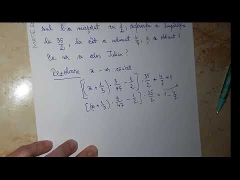 Metode aritmetice de rezolvare a problemelor, fractii zecimale